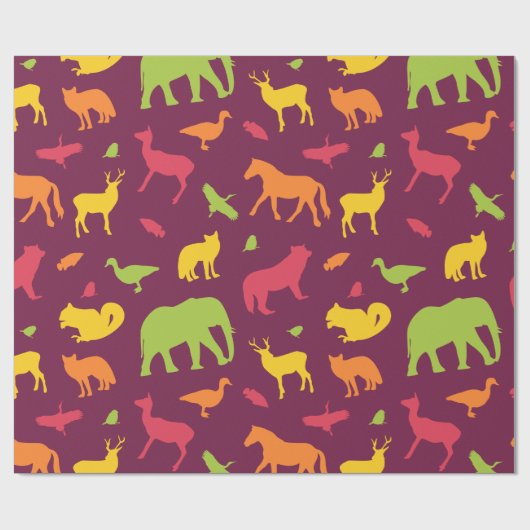 Dierenbeschermflendepapier Cadeaupapier (Vlak)