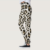 Dierenbeschermheerpatroon leopard Cheetah Leggings (Links)