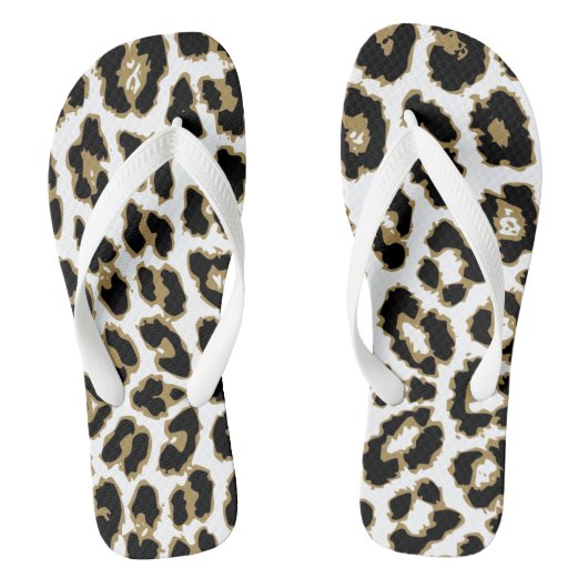Dierenbeschermheerpatroon leopard Cheetah Teenslippers (Voetbed)