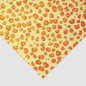 Dierenbeschermheerpatroon rood Oranje cadeau Tissuepapier (Detail)