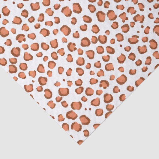 Dierenbeschermhoes Patroon Rood Gift Tissuepapier (Detail)