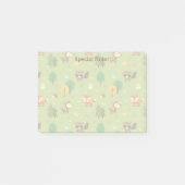 Dierenbeschermhok in de bosbouw post-it® notes (Voorkant)