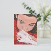 Dierenbescherming Briefkaart (Staand voorkant)