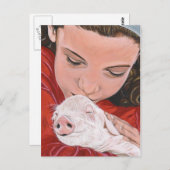 Dierenbescherming Briefkaart (Voorkant / Achterkant)