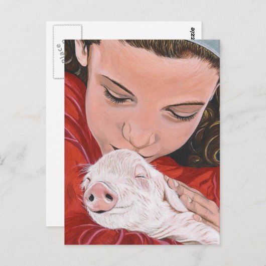 Dierenbescherming Briefkaart (Voorkant / Achterkant)