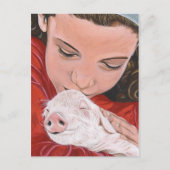 Dierenbescherming Briefkaart (Voorkant)