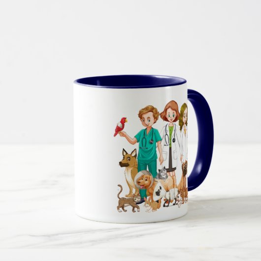 Dierenbescherming Mok (Voorkant rechts)