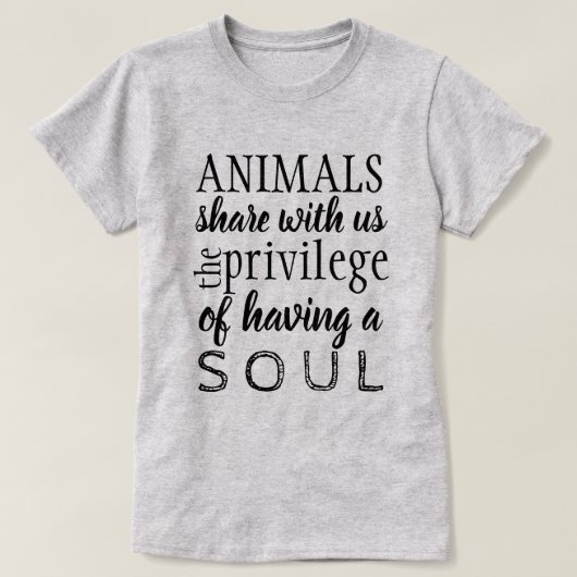 Dierenbescherming T-shirt (Design voorkant)