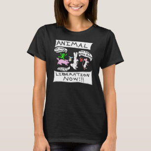 Dierenbevrijding NU!! T-shirt