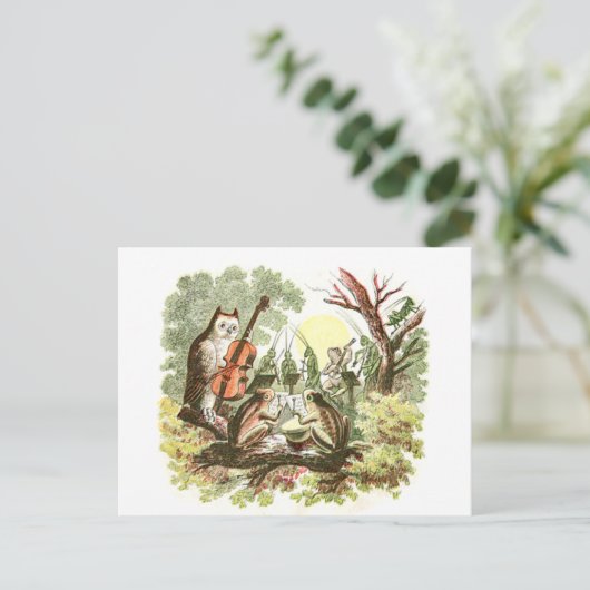  dierenbloed briefkaart (Staand voorkant)