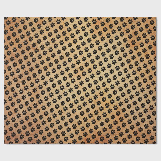 Dierenboek Afdrukpatroon Cadeaupapier (Vlak)