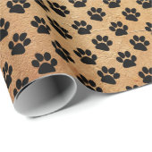 Dierenboek Afdrukpatroon Cadeaupapier (Rol Hoek)