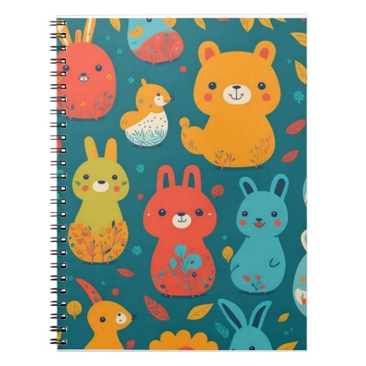 Dierenboek voor kinderen notitieboek (Voorkant)