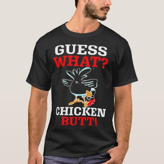 Dierenboerderij Raad eens wat Kippengaai Wit T-shirt (Voorkant)