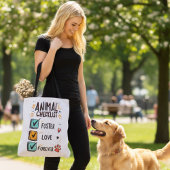 Dierenchecklist voor een Liefdevolle Toekomst Tote Bag
