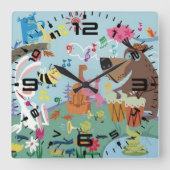 Dierenconcert Vierkante Klok (Voorkant)