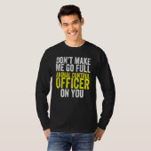 Dierencontrole Reddingsofficier Professionele Hond T-shirt (Voorkant volledig)