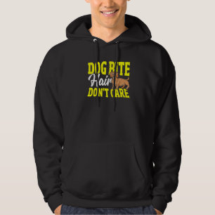 Dierencontrolefunctionaris voor een dierenredding hoodie