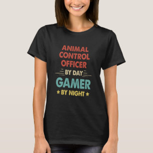 Dierencontroleur 's nachts terugsturen naar de gam t-shirt