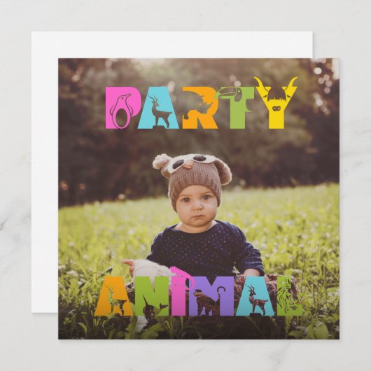 Dierendag Kaart (Voorkant / Achterkant)