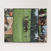 Dierendagen - Dierenpuzzelcollage Legpuzzel (Horizontaal)