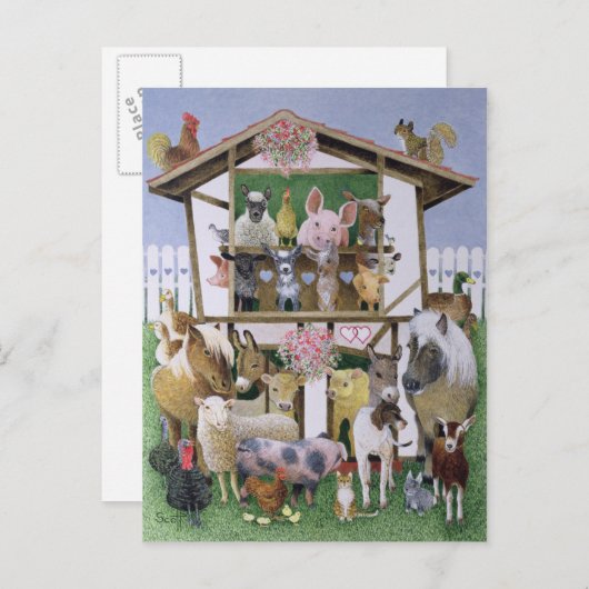 Dierendepots Briefkaart (Voorkant / Achterkant)