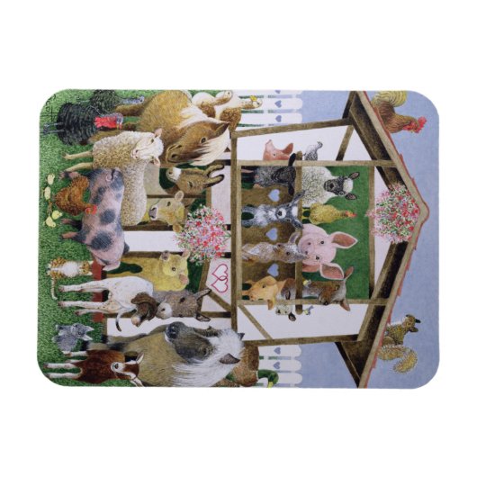 Dierendepots Magneet (Horizontaal)