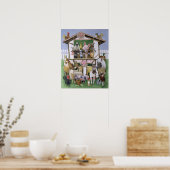 Dierendepots Poster (Keuken)