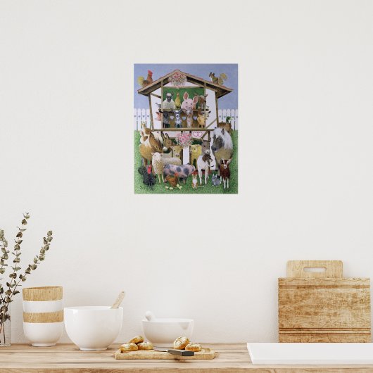 Dierendepots Poster (Keuken)