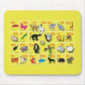 Dierendomein op mijn ABC Muismat (Voorkant)