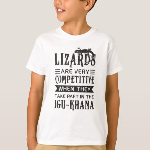 Dierendrakencadeau voor hagedis Reptielen T-shirt