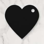 Dierendruk Harten Valentijnsdag Bedankjes Labels (Achterkant)