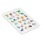 Diereneetalfabet Magneet (Rechterzijde)