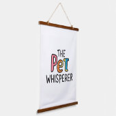 Dierenfluisteraar Hangend Wandkleed (Gebogen)