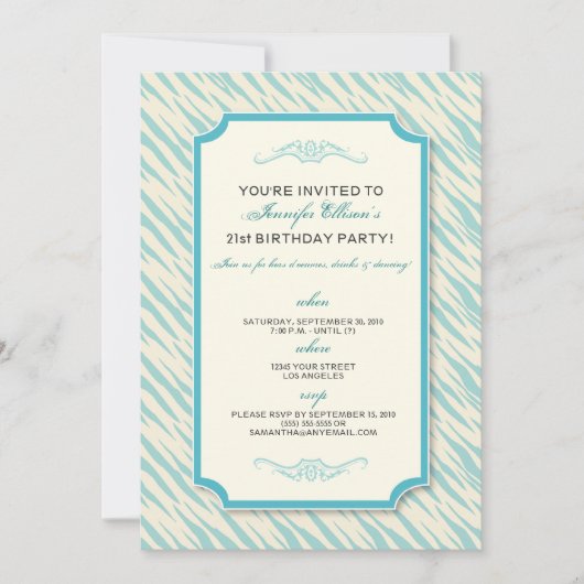 Dierenfotograaf op feestdag (aqua) kaart (Voorkant)