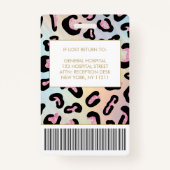 Dierenfotografie Foto-Logo ID werknemer Badge (Achterkant)