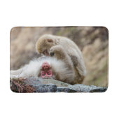 Dierenfotografie, Macaque Monkey Badmat (Voorkant)