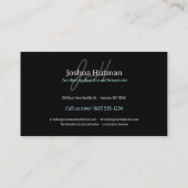 dierengedragsdeskundige | Hondentraining Visitekaartje (Achterkant)