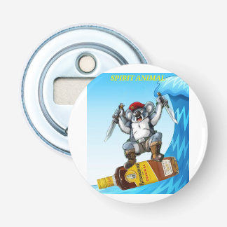 Dierengeest Button Flesopener