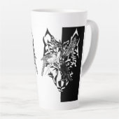 Dierengidsen 15 cm hoog latte mok (Rechterhoek)