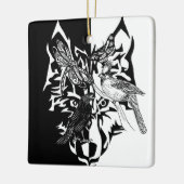 Dierengidsen voor Herdenking Keramisch Ornament (Links)