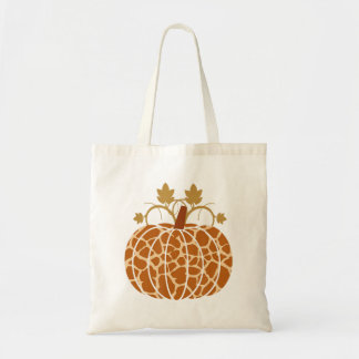 Dierengiraffinage pompoen halloween herfst herfst tote bag