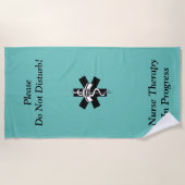 Dierenhanddoek Strandlaken (Voorkant)