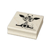 Dierenhandtekening Giraffe Rubberstempel (Stempel)