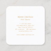 DierenHealing Reiki Master Visitekaartje (Achterkant)