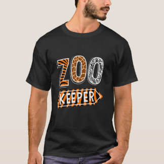 Dierenhoeder Dieren Print Zookeeper Zoological Gar T-shirt