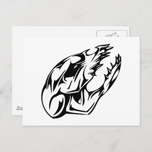 Dierenhuid Briefkaart (Voorkant / Achterkant)