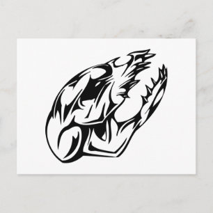 Dierenhuid Briefkaart
