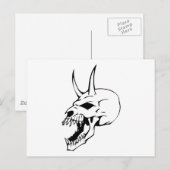 Dierenhuid Briefkaart (Voorkant / Achterkant)