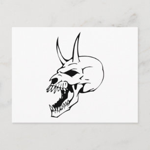 Dierenhuid Briefkaart